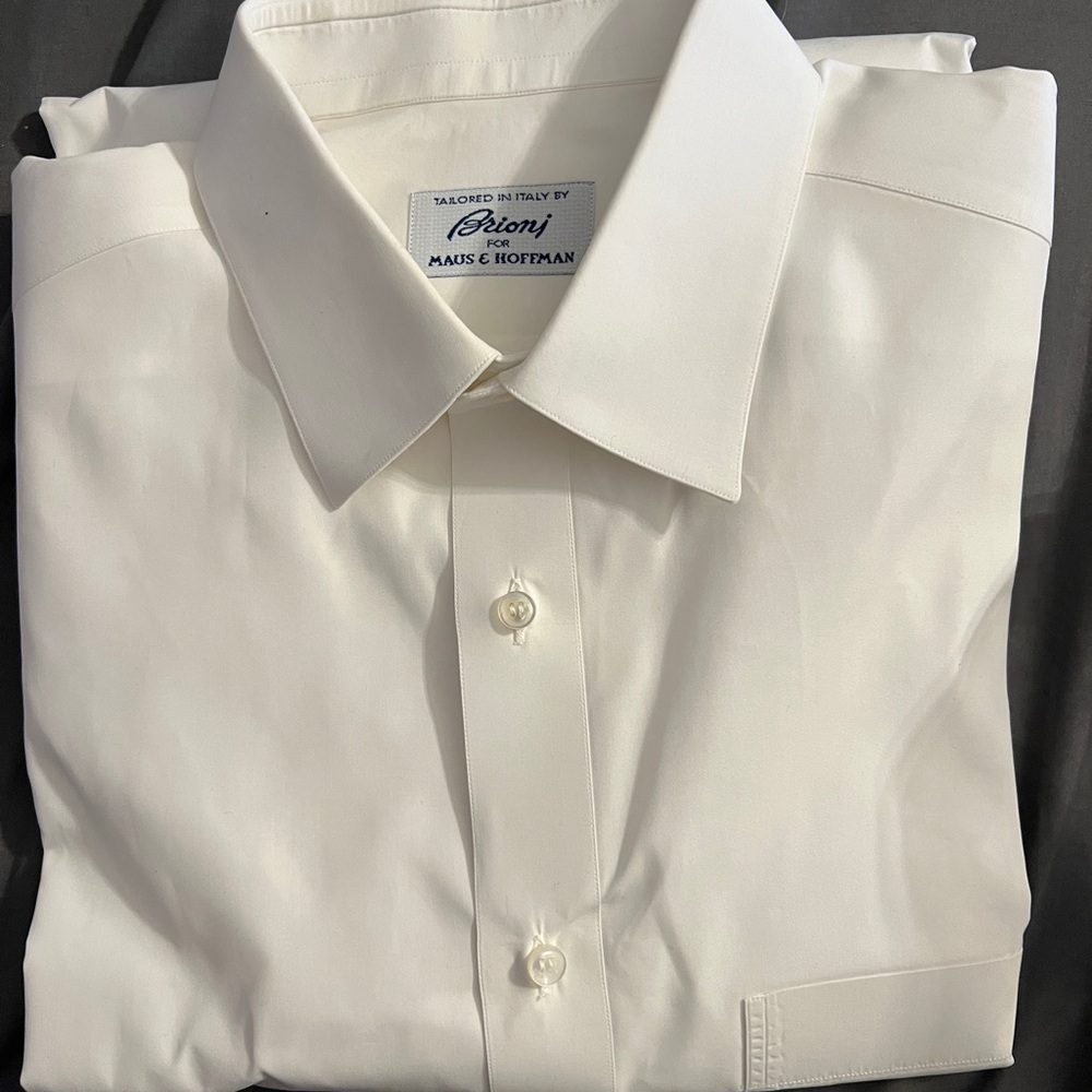 Brioni men’s shirt- New w.o. Tag